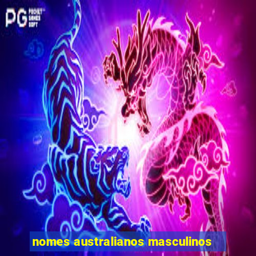 nomes australianos masculinos